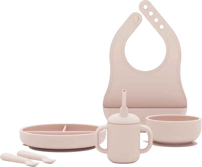 Juego de Alimentación de Silicona para Bebés